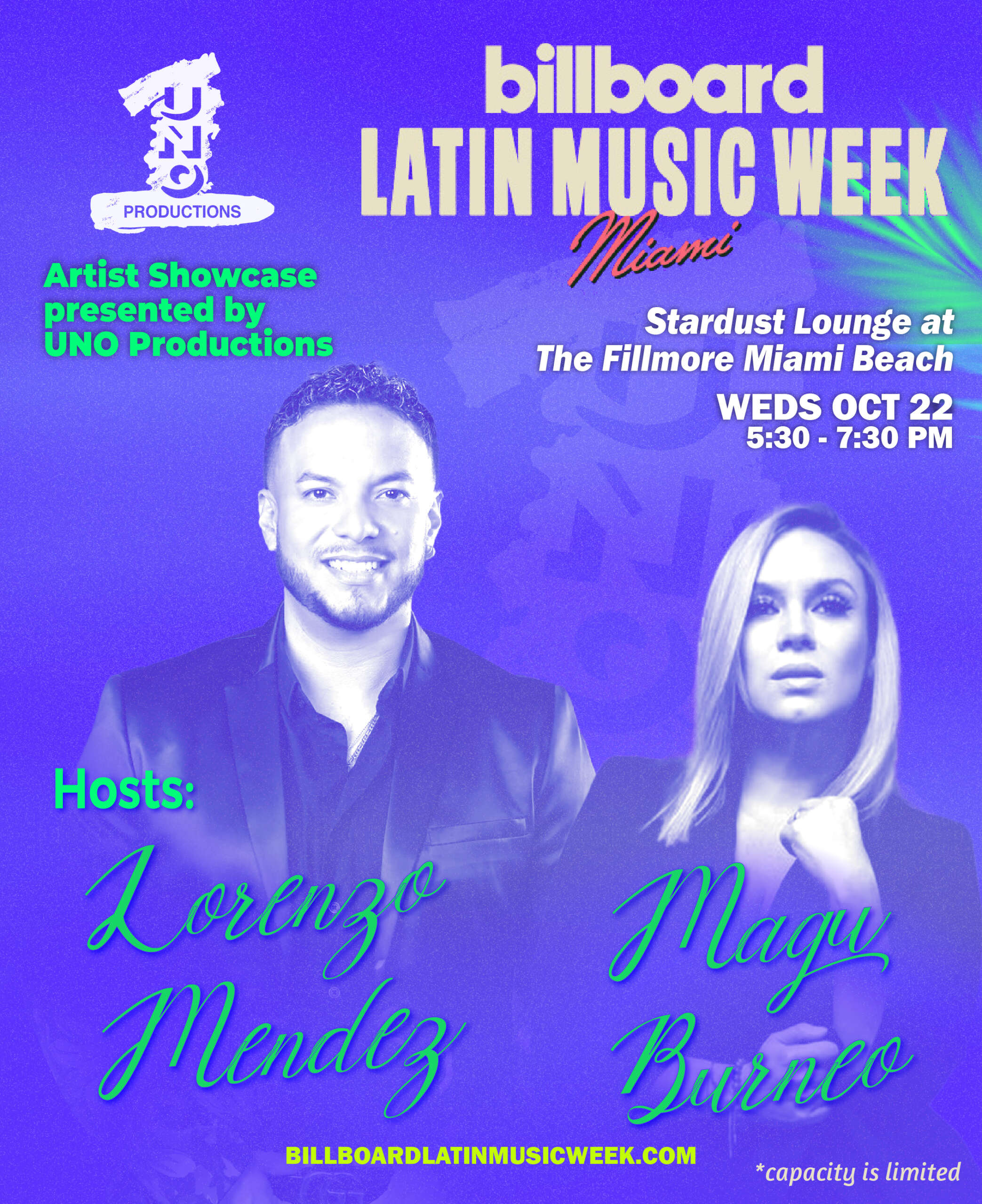 MCs Lorenzo Mendez & Magu Burneo